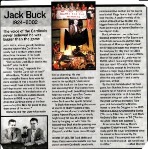 Jack Buck-A St. Louis Icon.